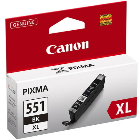 Canon CLI-551BK XL Negro Cartucho de Tinta Alto Rendimiento (XL) Original Canon CLI-551BK XL Negro Cartucho de Tinta Alto Rendimiento (XL) Original